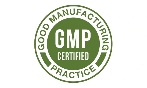 Nitric Boost GMP manufacturing badge